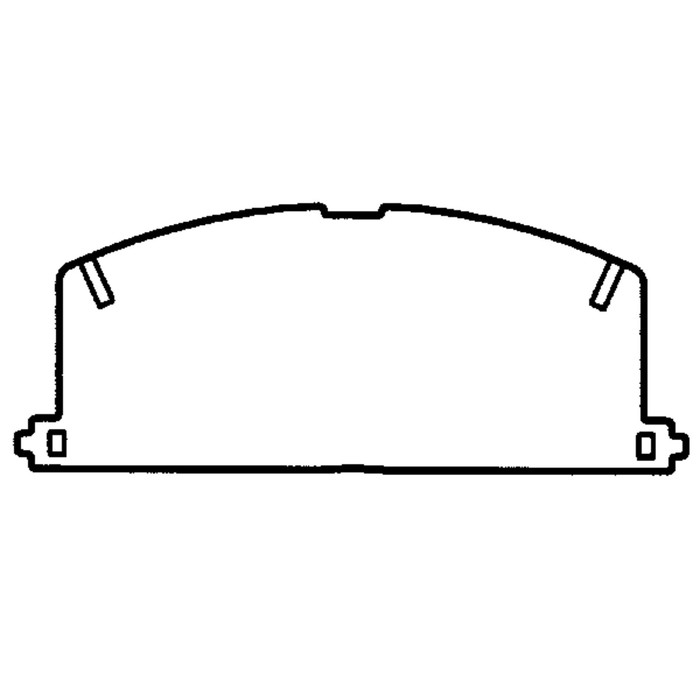 Колодки тормозные Friction Master MKD242