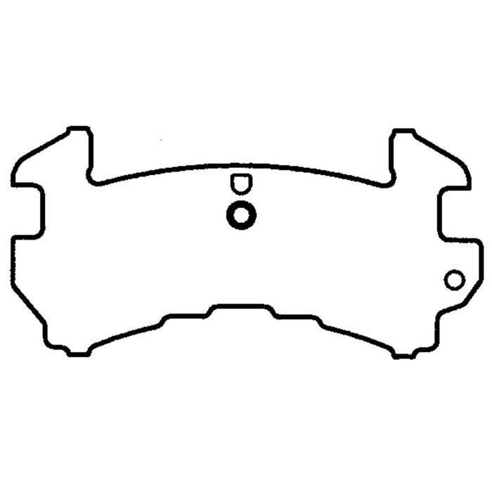 Колодки тормозные Friction Master ELT154