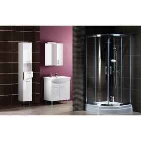 

Пенал Cersanit ERICA NEW 30, правый, с корзиной для белья, цвет белый