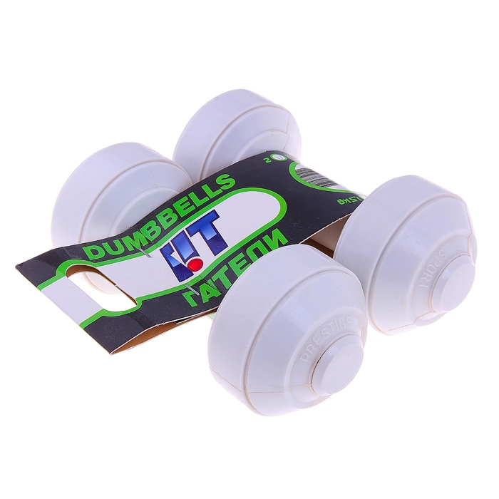 Гантели 1,0 кг. (набор 2 шт), МИКС