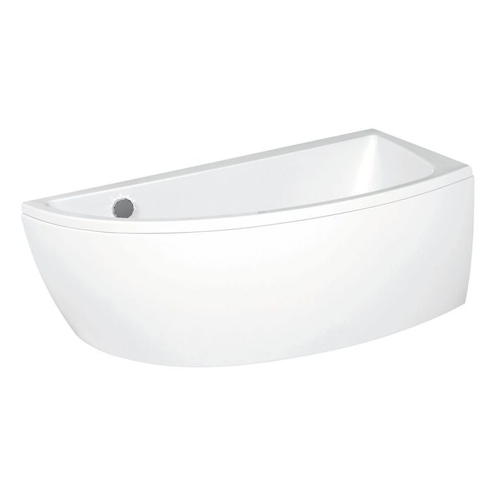 Ванна Cersanit Nano, 150 х 75 правая без ножек, цвет белый