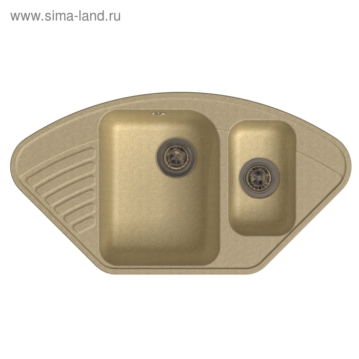 

Мойка кухонная из камня Granfest ECO-14, 930х500 мм, цвет бежевый