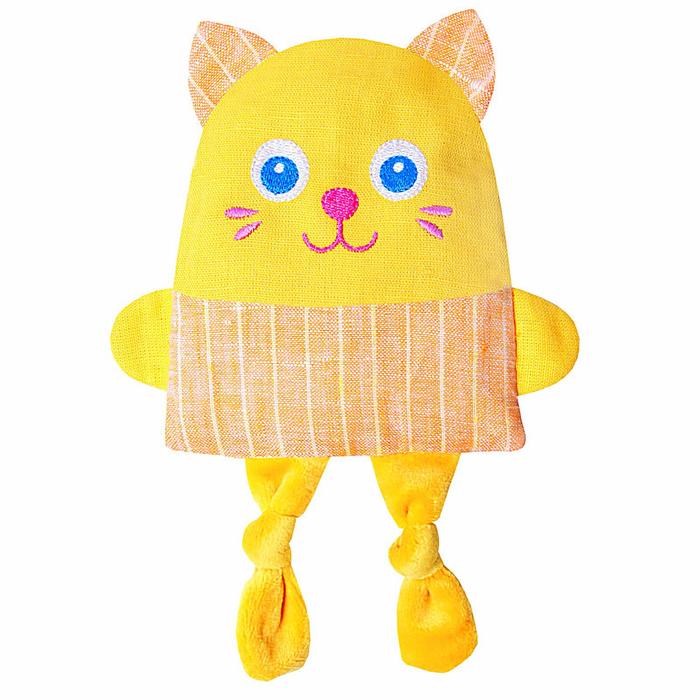 Развивающая игрушка с вишнёвыми косточками «Крошка Кот. Доктор мякиш»