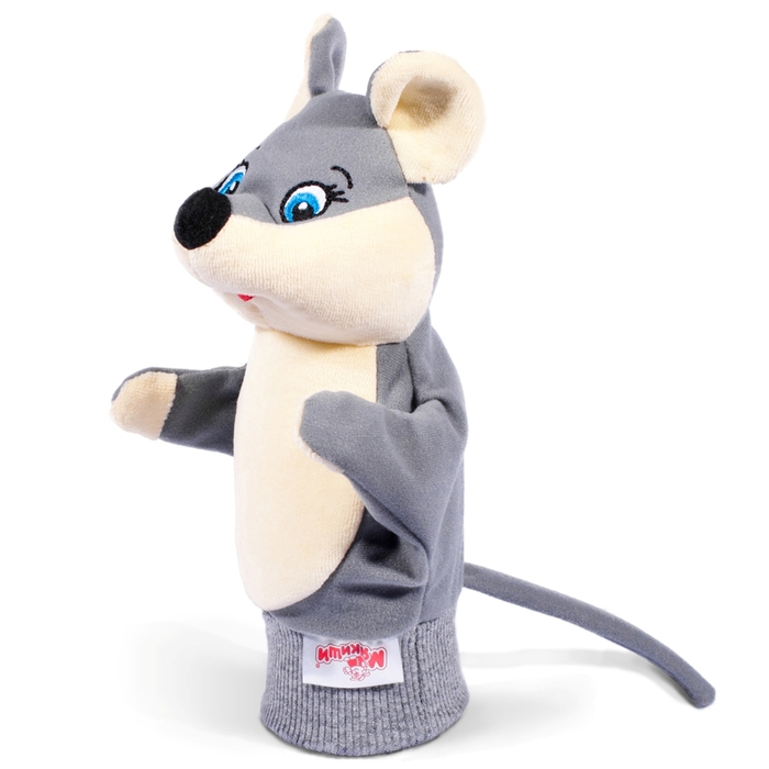 Развивающая игрушка - рукавичка "Мышка", МИКС