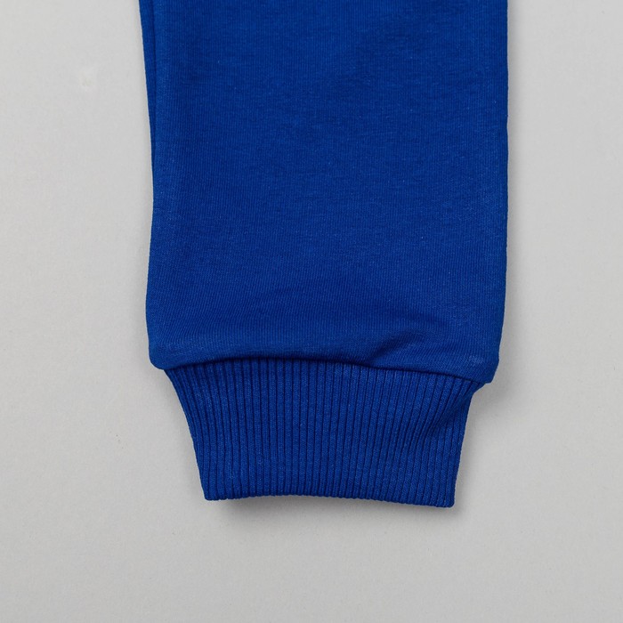 Спортивный костюм для мальчика, рост 128 см, цвет синий/жёлтый ОЕ-101СЖЛ