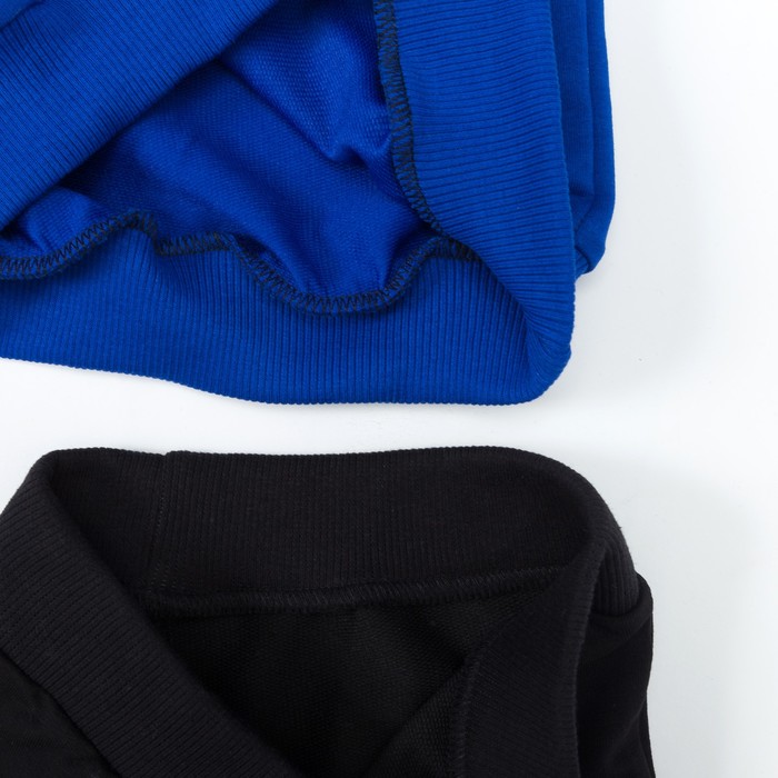 Спортивный костюм для мальчика НА СТИЛЕ-2, рост 92 см, цвет синий/чёрный/белый ОЕ-152ЧБС_М