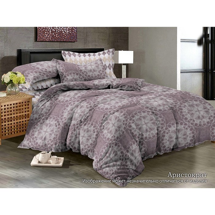 КПБ "Аристократ" 1,5 сп, 150х215 см, 150х215 см, 70х70 см-2 шт., сатин