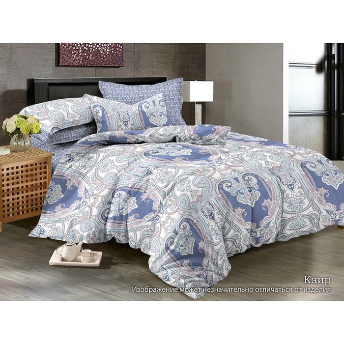 КПБ "Каир" 1,5 сп, 150х215 см, 150х215 см, 70х70 см-2 шт., сатин
