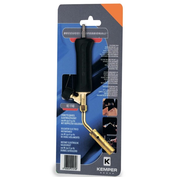 Горелка кровельная KEMPER 1217, 34 см, сопло 20 мм, резьба левая 3/8"