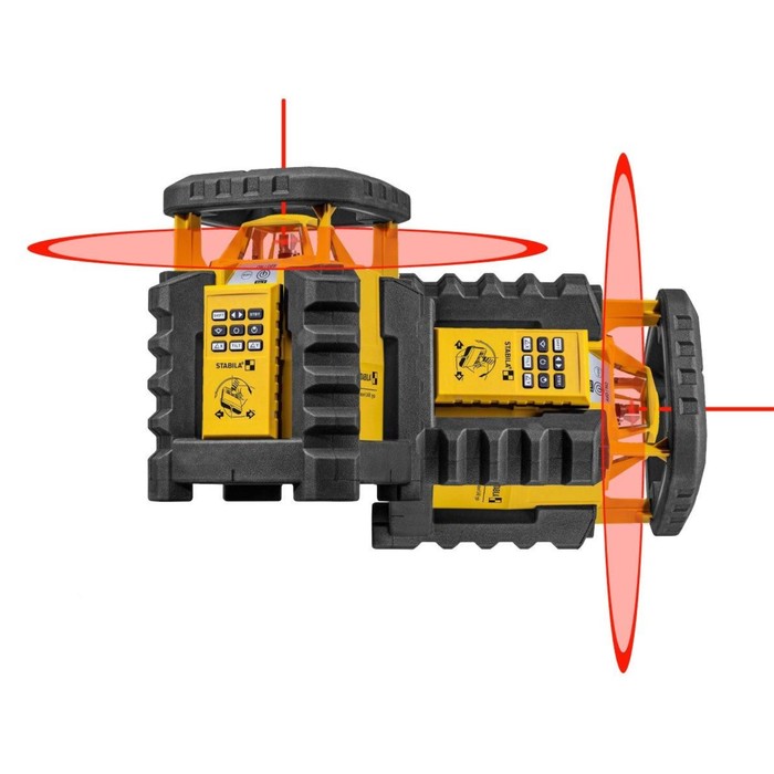 Уровень лазерный STABILA LAR 350 19111, штатив BST-S, рейка NL, до 800 м, 360°, 0.1 мм/м