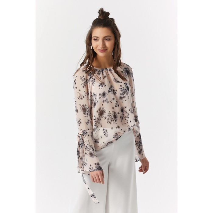 Блуза женская, размер 42, цвет светло-розовый 285-04