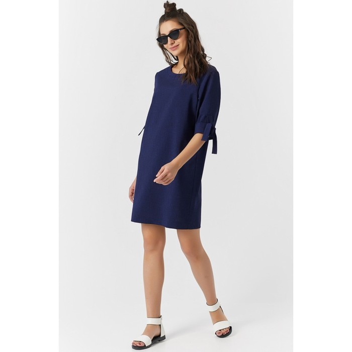 Платье женское, размер  40, цвет синий 819-08