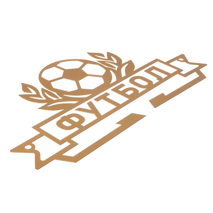 Медальница металлическая "Футбол"