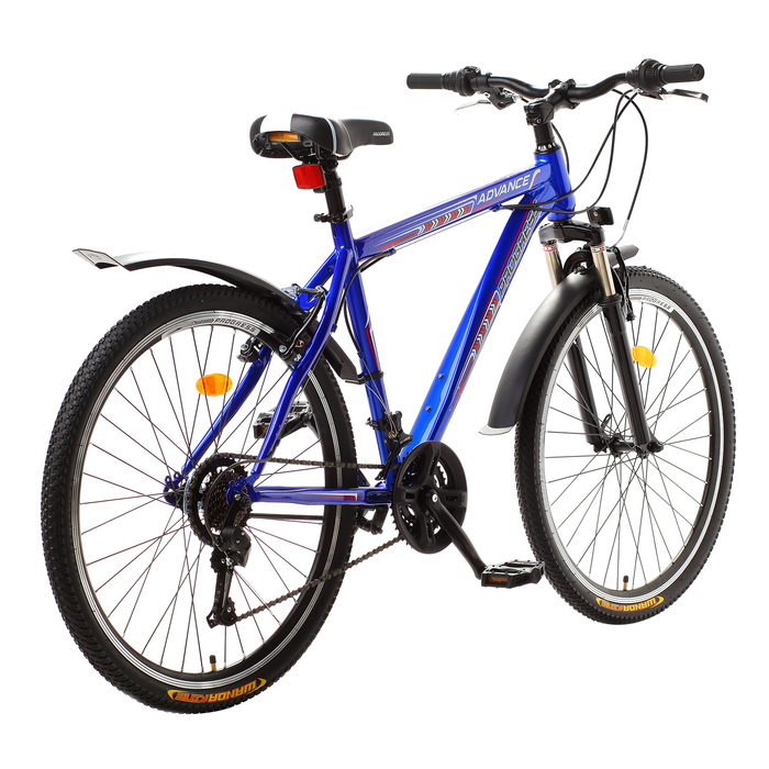 Велосипед 26" Progress модель Advance RUS, 2017, цвет синий, размер 17"