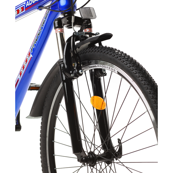 Велосипед 26" Progress модель Advance RUS, 2017, цвет синий, размер 17"