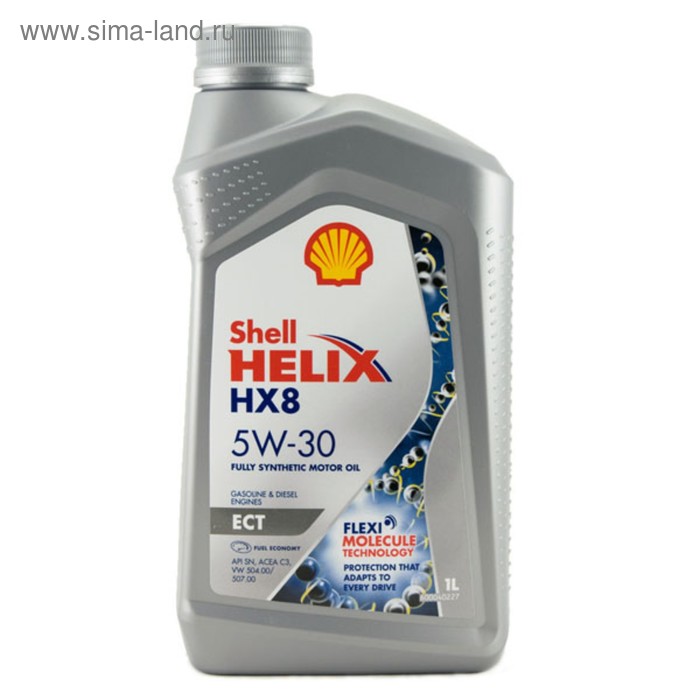 Масло моторное Shell Helix HX8 ECT 5W-30, 550048036, 1 л