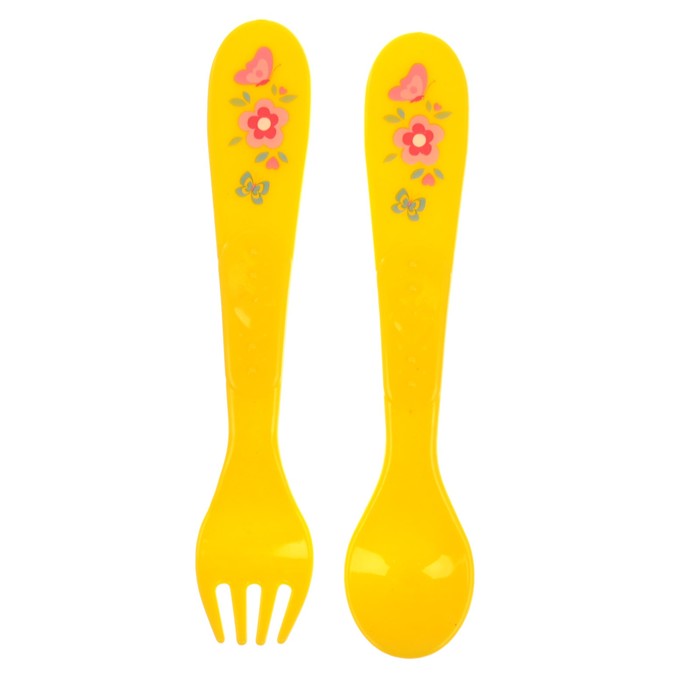 Набор детской посуды «Малышка», 3 предмета: тарелка на присоске 250 мл, ложка, вилка, от 5 мес.