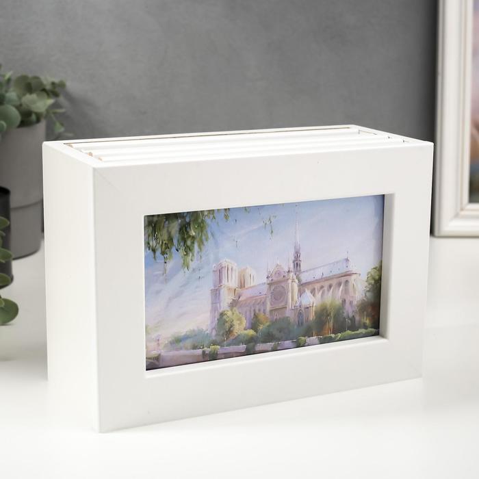 Фотобокс "Парижское утро" для фото 13х18 см 96 шт.