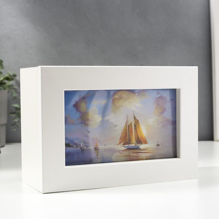 Фотобокс "Рассвет" для фото 13х18 см 96 шт.