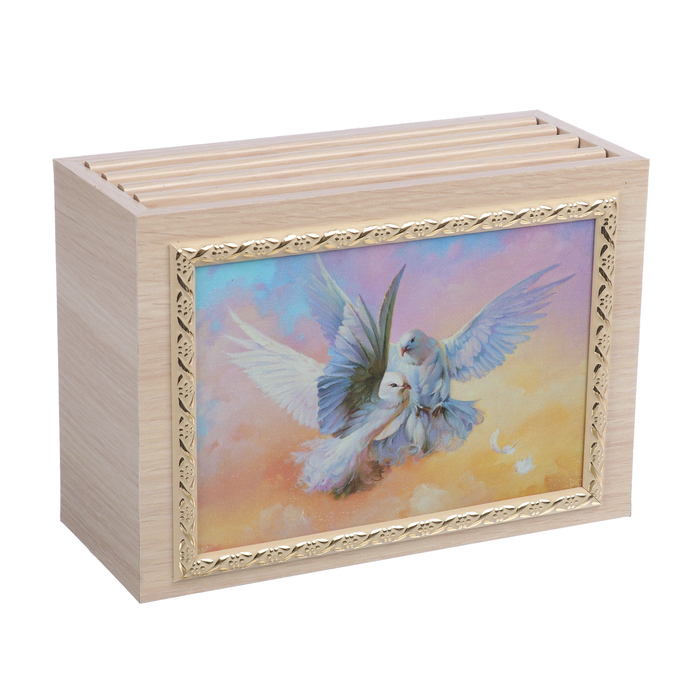 Фотобокс "Голуби" для фото 13х18 см 96 шт.