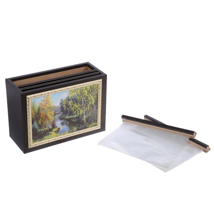 Фотобокс "Гуси в деревне" для фото 13х18 см 96 шт МИКС