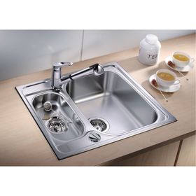 

Мойка кухонная BLANCO TIPO 6, нержавеющая сталь, матовая