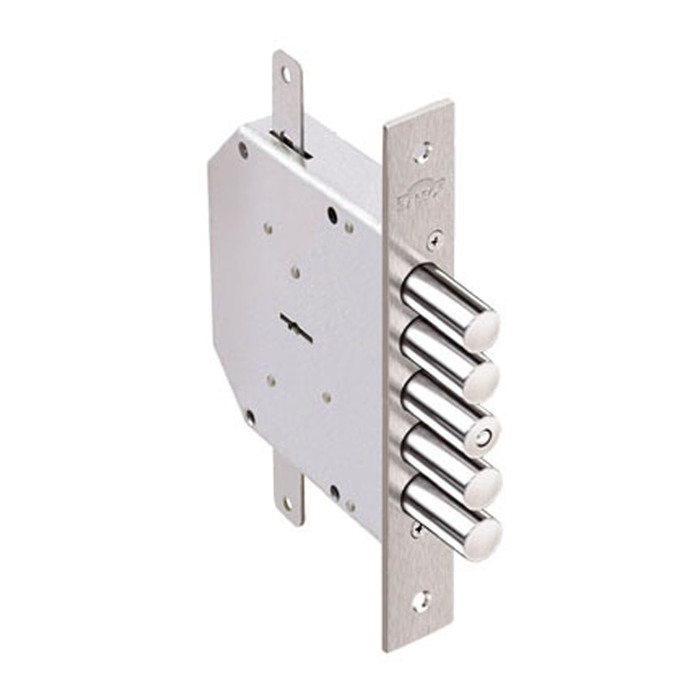 Замок врезной "Эльбор" Гранит 1.06.02.5.5 (кл.6.11.01), длинный ключ, б/о, с/т, 5 ключей