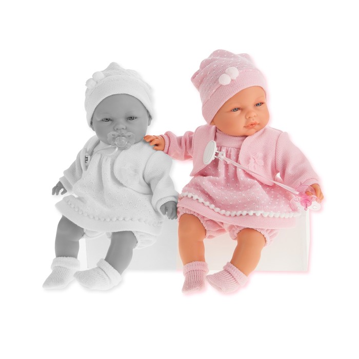 Кукла "Соня" в ярко-розовом, плачущая, 37 см