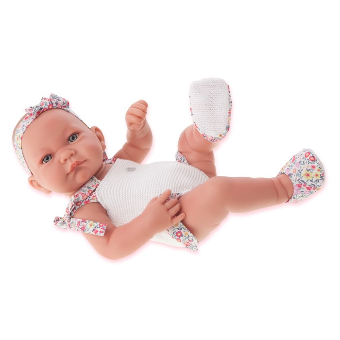 Кукла-младенец "Ника" в белом, 42 см