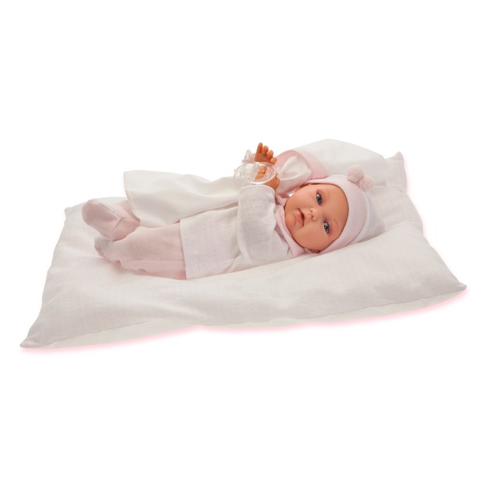 Кукла "Ману" в розовом, озвученная, 29 см