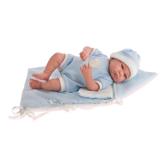 Кукла "Ферран" в голубом, озвученная, 40 см