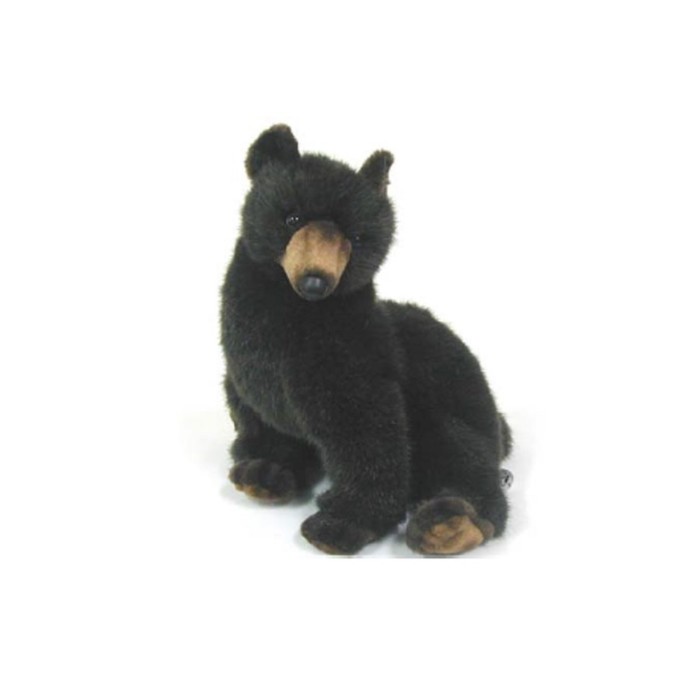 Мягкая игрушка "Медведь" чёрный, 23 см