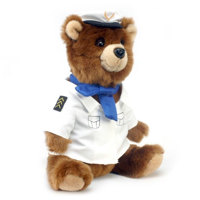 Мягкая игрушка "Медведь-пилот", 25 см