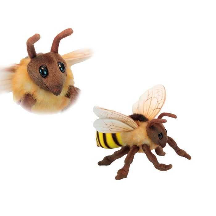 Мягкая игрушка "Пчелка", 22 см