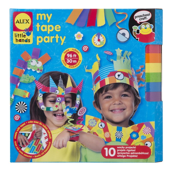 Аппликации из цветной бумаги "Праздничная вечеринка"