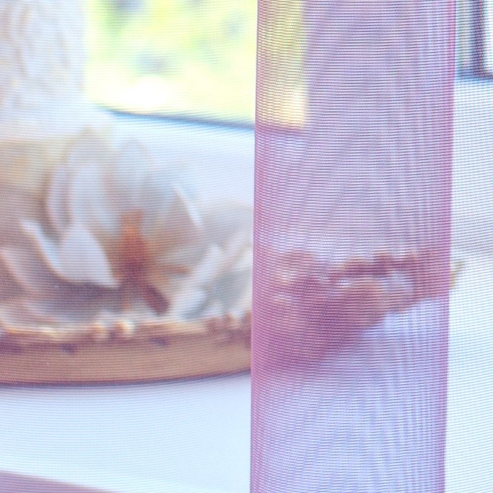 Тюль Hohmann, размер 500х270 см, цвет розовый, шторная лента