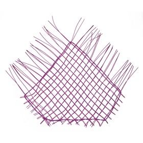 Каркас 'Сеть' ротанг, 60 х 42 см, фиолетовый Ош