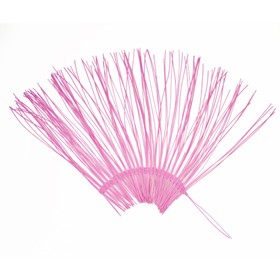Каркас 'Веер' ротанг, 45 х 88 см, ярко-розовый Ош