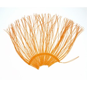 Каркас 'Веер' ротанг, 45 х 88 см, ярко-оранжевый Ош