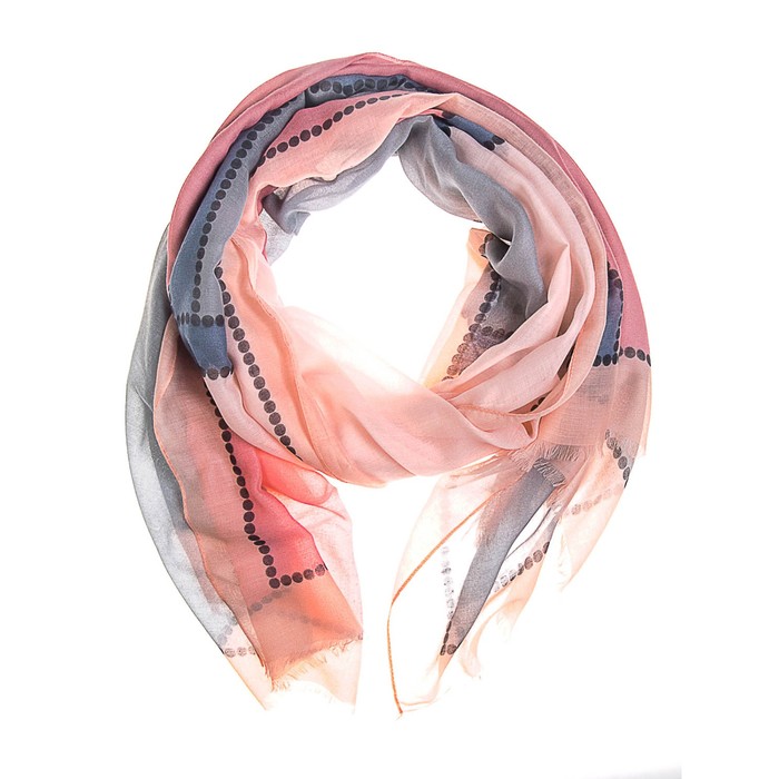 Палантин женский, размер 180х90 см, цвет розовый KXV6604