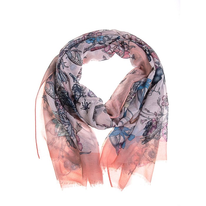 Палантин женский, размер 180х90 см, цвет розовый KXV6606