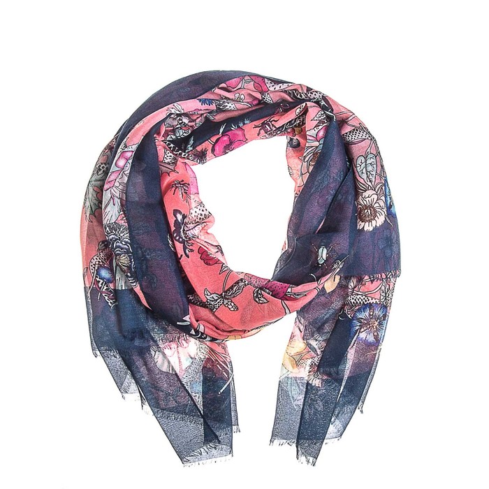 Палантин женский, размер 180х90 см, цвет розовый KXV6607