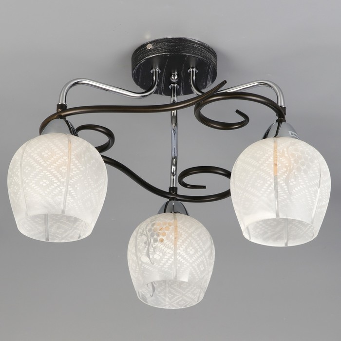 Люстра MO87155C/3 "Путник" E27 60W 45х45х28 см