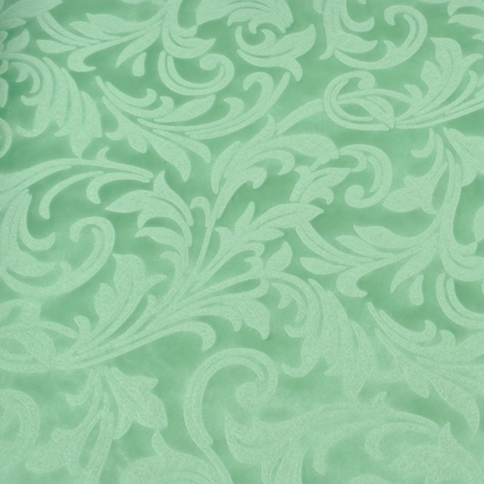 Фетр ламинированный "Вензель" 0,49 х 5 м, цвет мятный