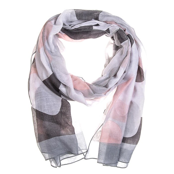 Палантин женский, размер 180х90 см, цвет розовый KXV8621