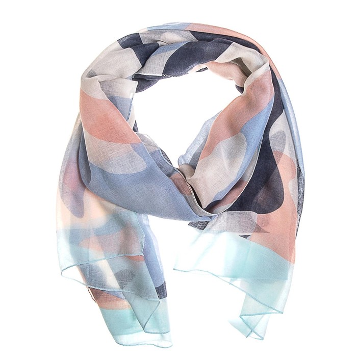 Палантин женский, размер 180х90 см, цвет розовый KXV8624