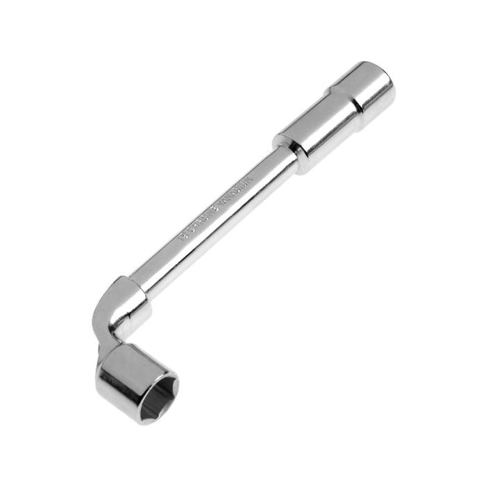 Ключ торцевой Г-образный ТУНДРА, 19 мм ключ шестигранный kraft kt700730 торцевой г образный 12 мм