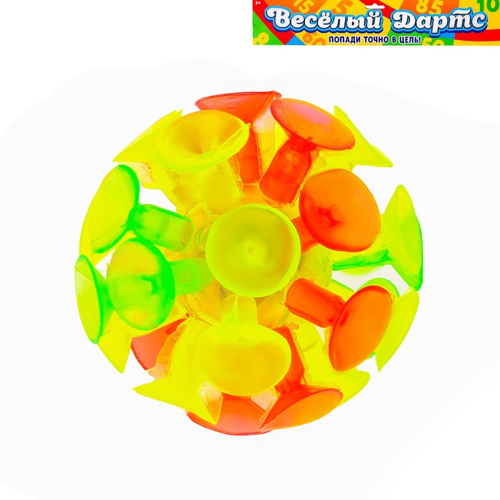 Дартс "Животные", шар-присоска