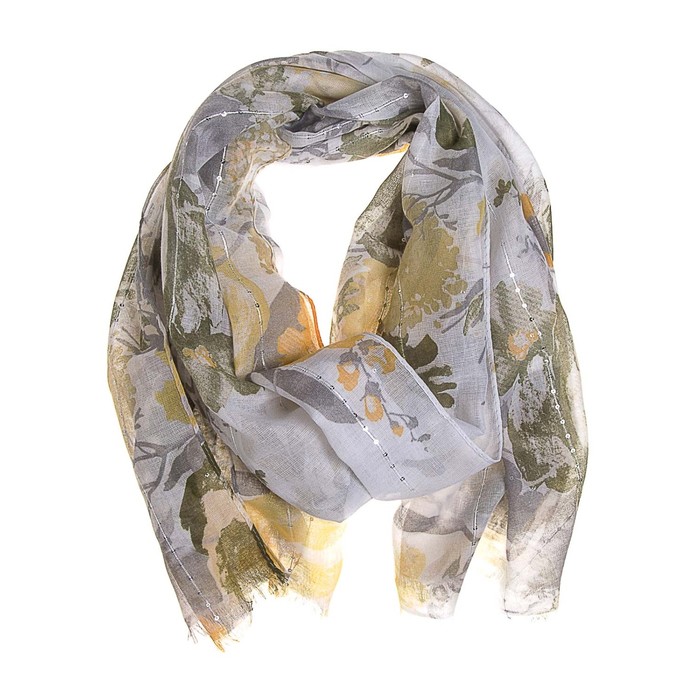 Палантин женский, размер 180х90 см, цвет белый K05V5517