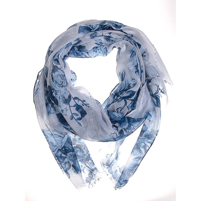 Палантин женский, размер 180х90 см, цвет белый K05V5518